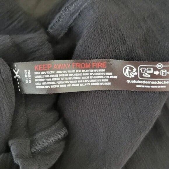 FREE PEOPLE Sea Me Maxi Dress Black Scoop Neck Open Back Sz XS  NEW - Picture 11 of 11